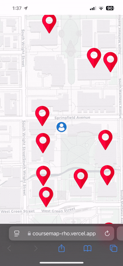 coursemap demo